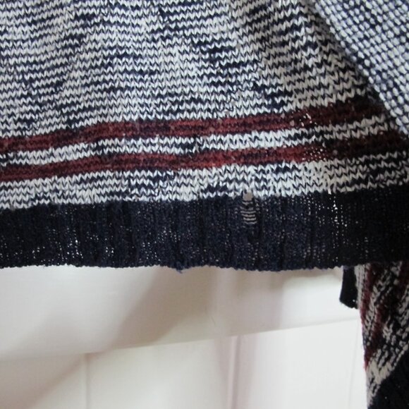 TOBI | Texture Patterned Open Front Lightweight Cardigan - Picture 5 of 13